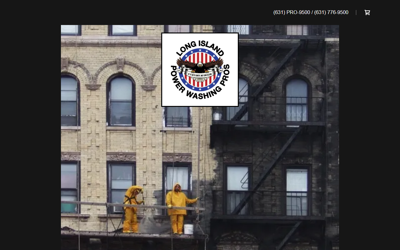1800powerwashpro.com screenshot