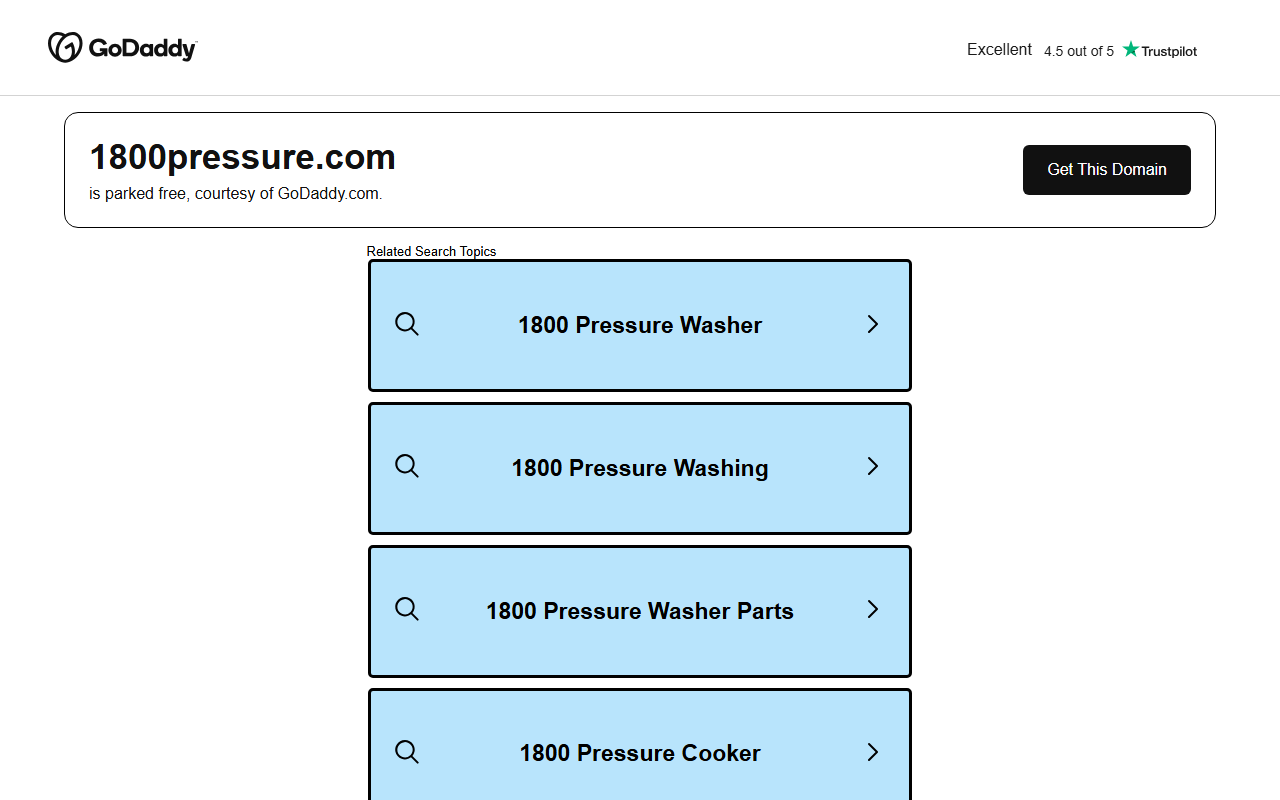 1800pressure.com screenshot