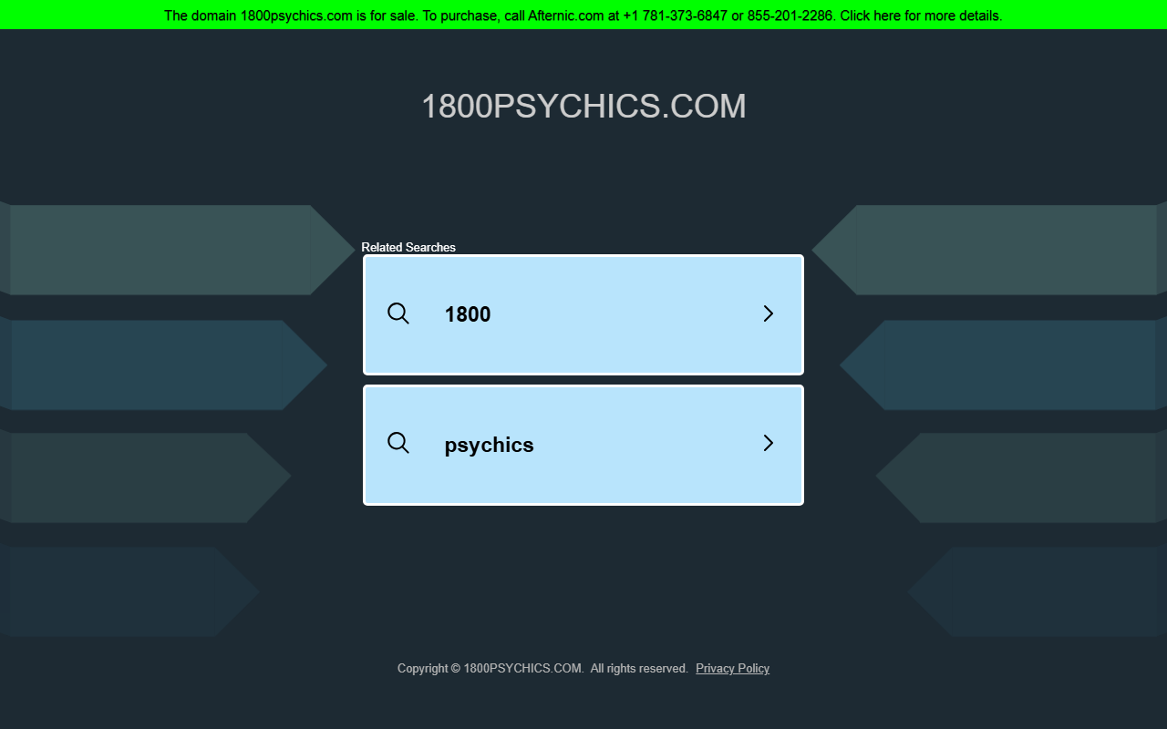 1800psychics.com screenshot