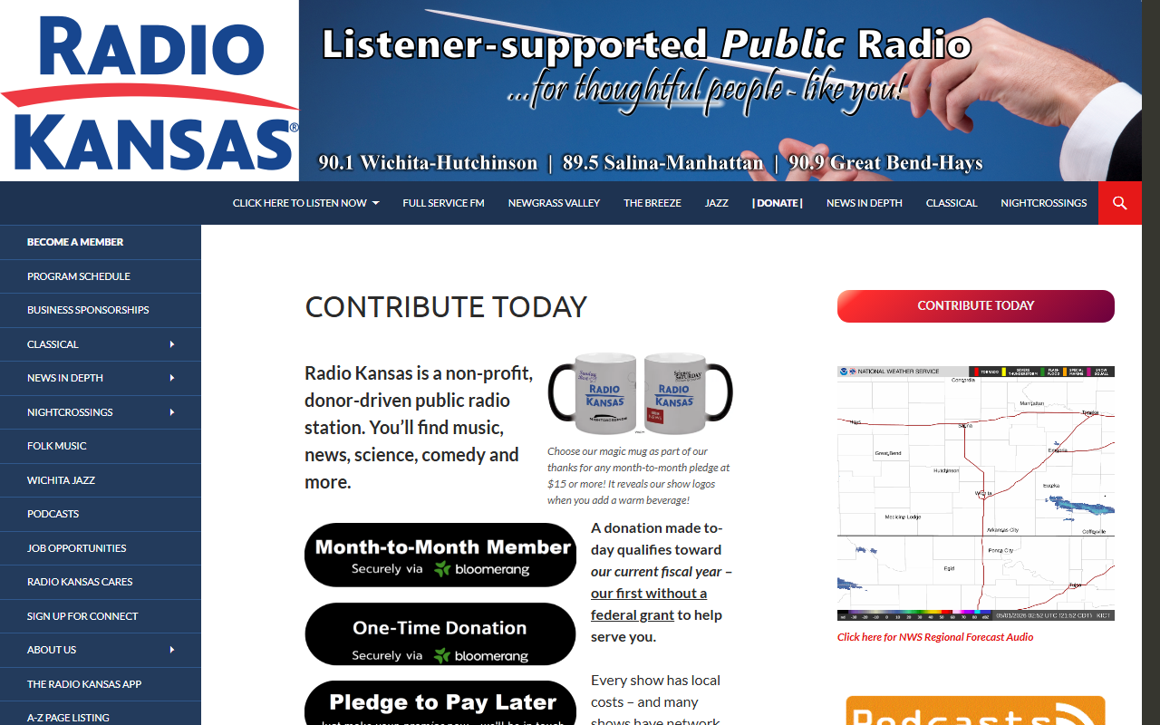 1800radioks.com screenshot