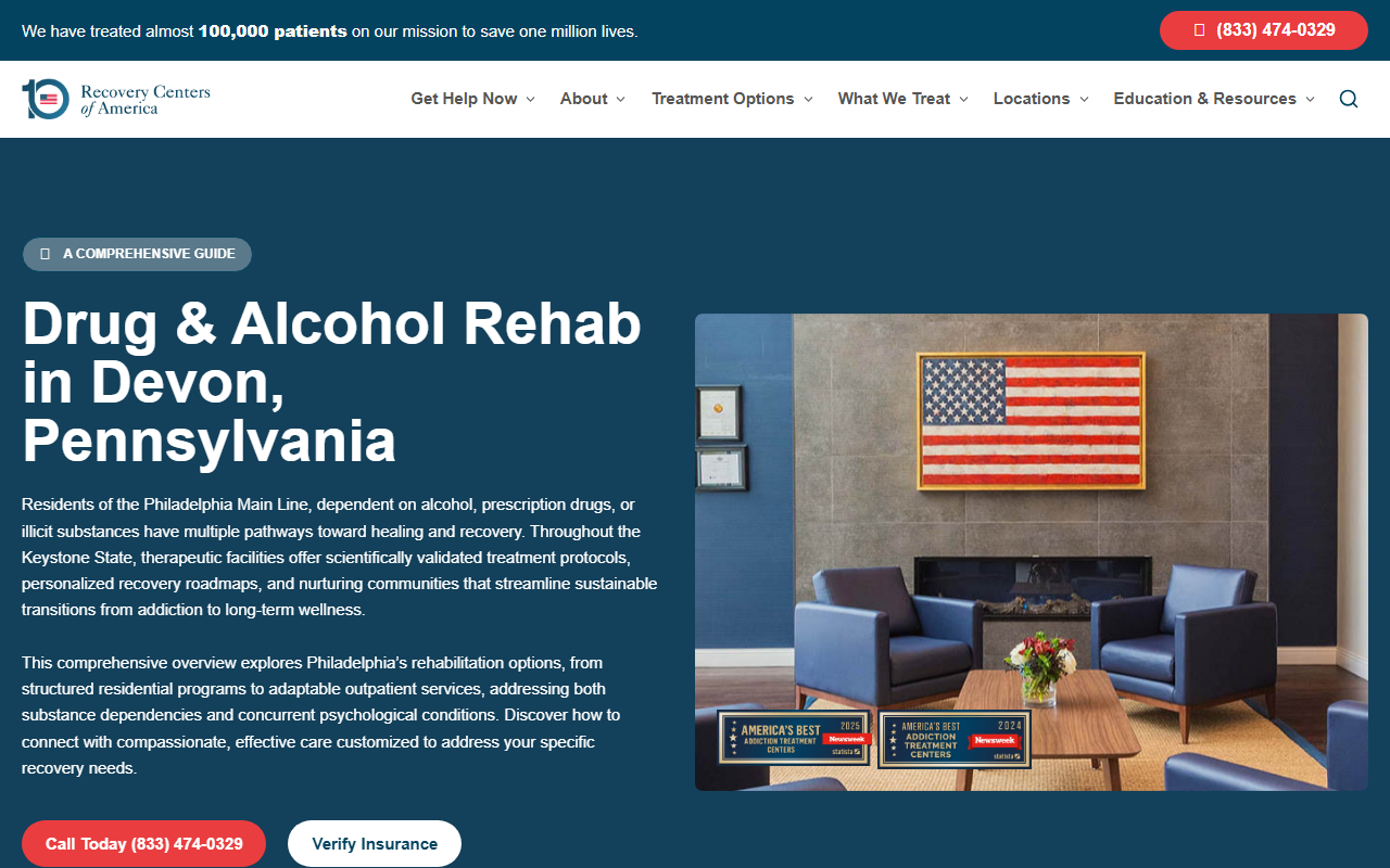 1800recoverypa.com screenshot
