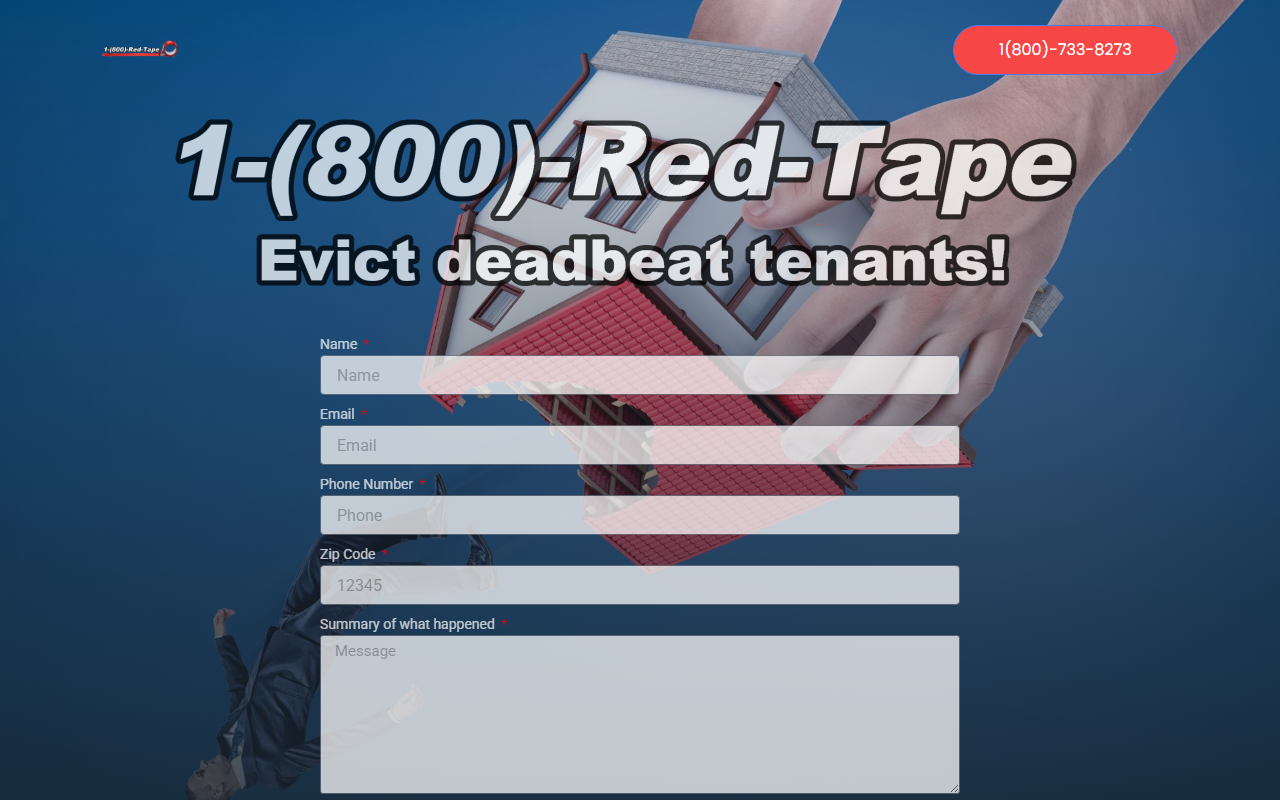 1800redtape.com screenshot