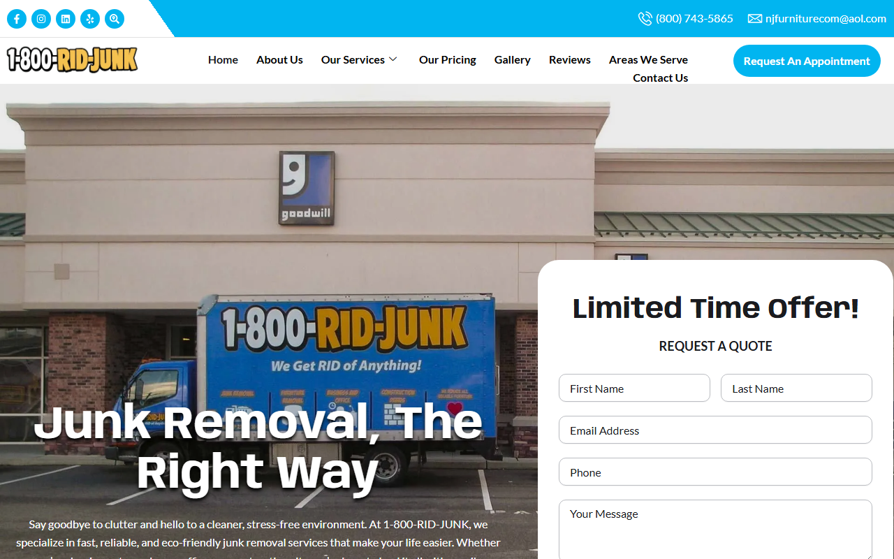 1800ridjunk.com screenshot