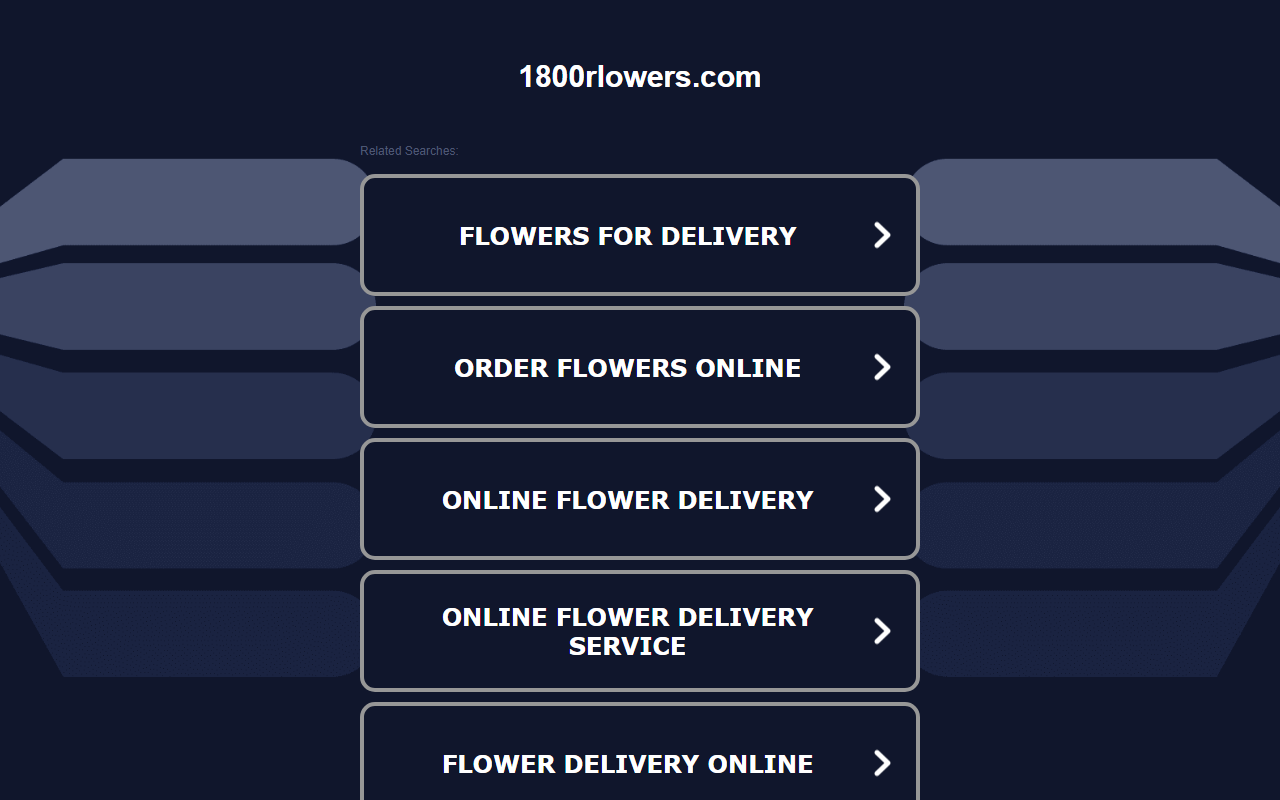 1800rlowers.com screenshot