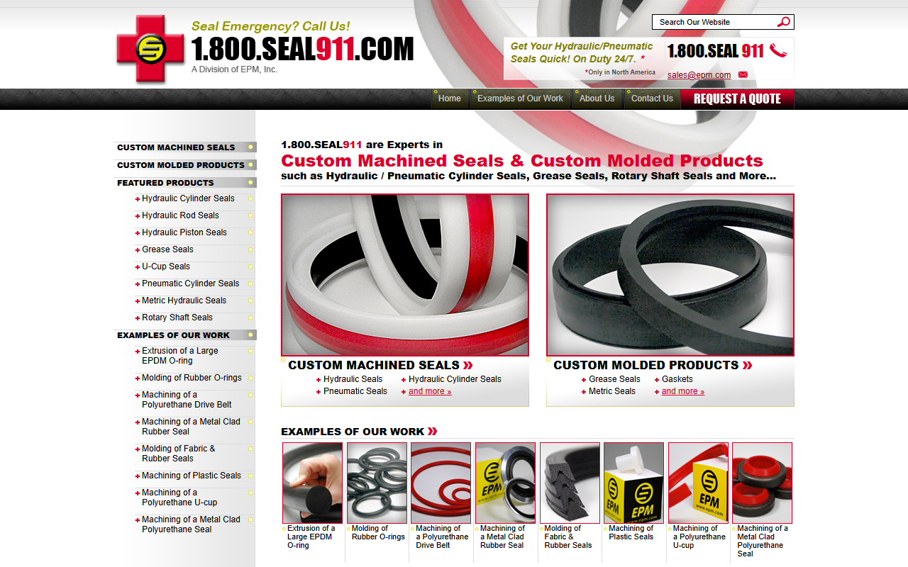 1800seal911.com screenshot