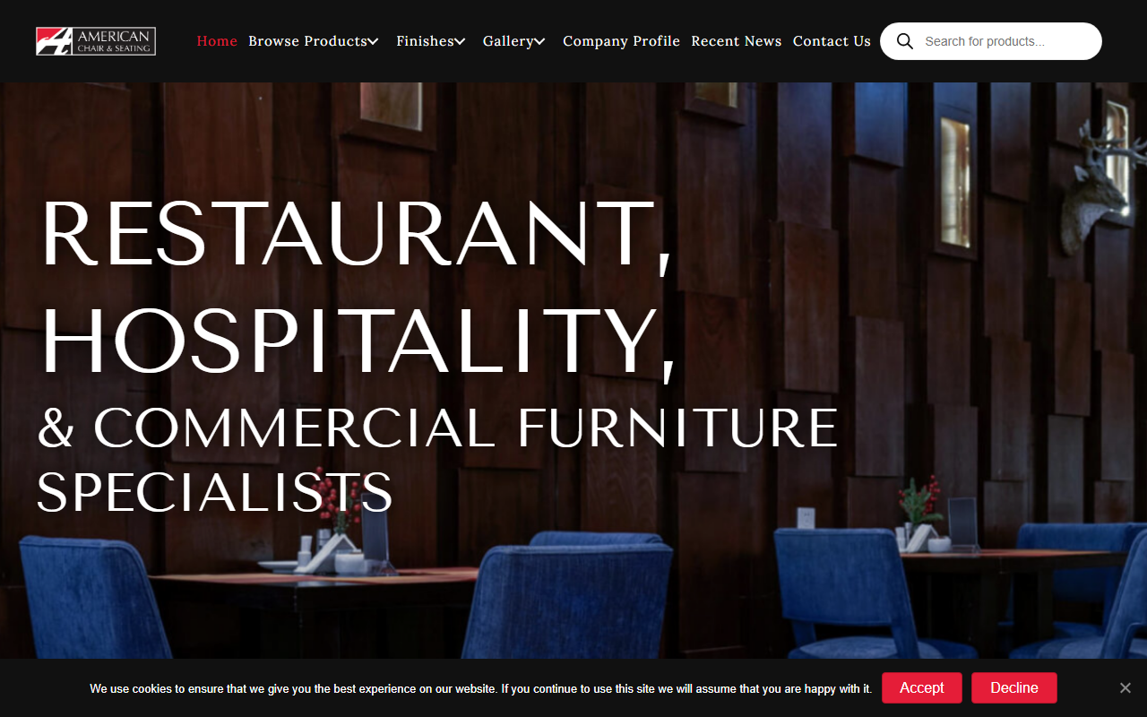 1800seating.com screenshot