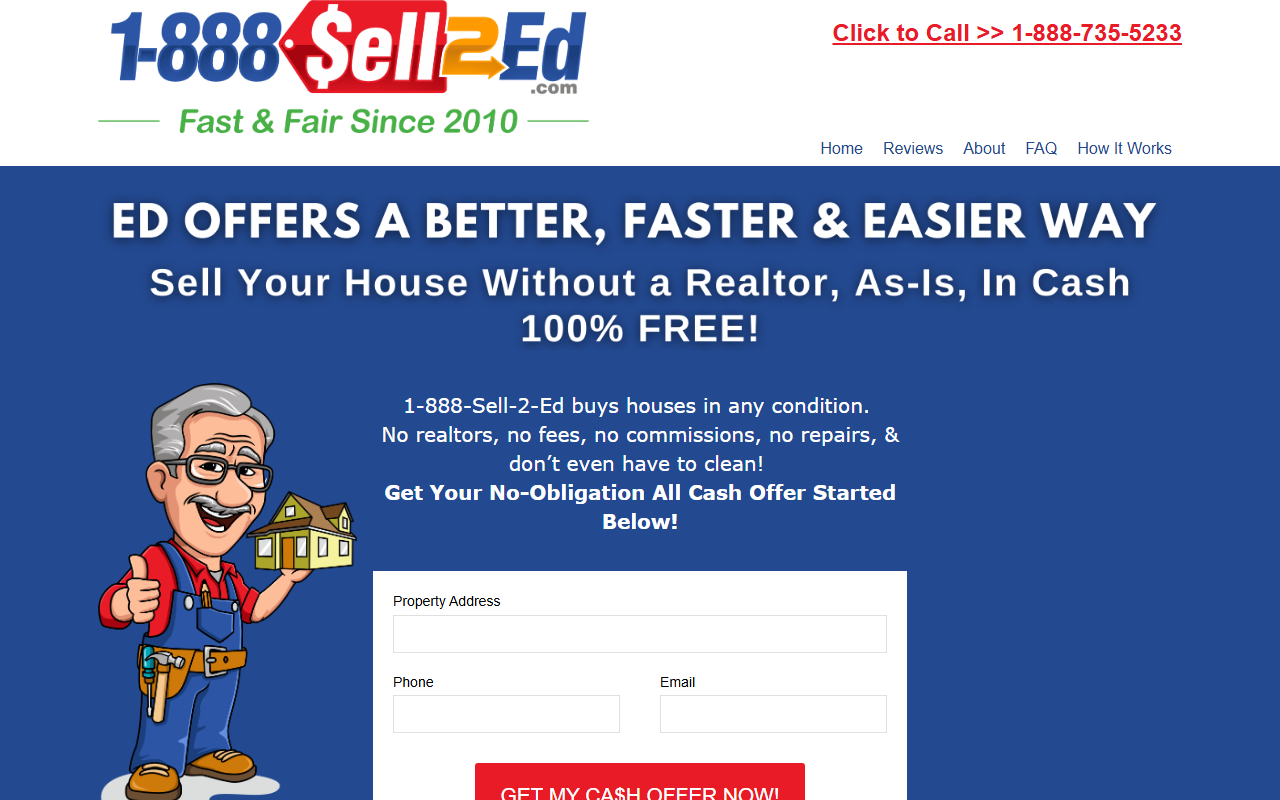 1800sell2ed.com screenshot