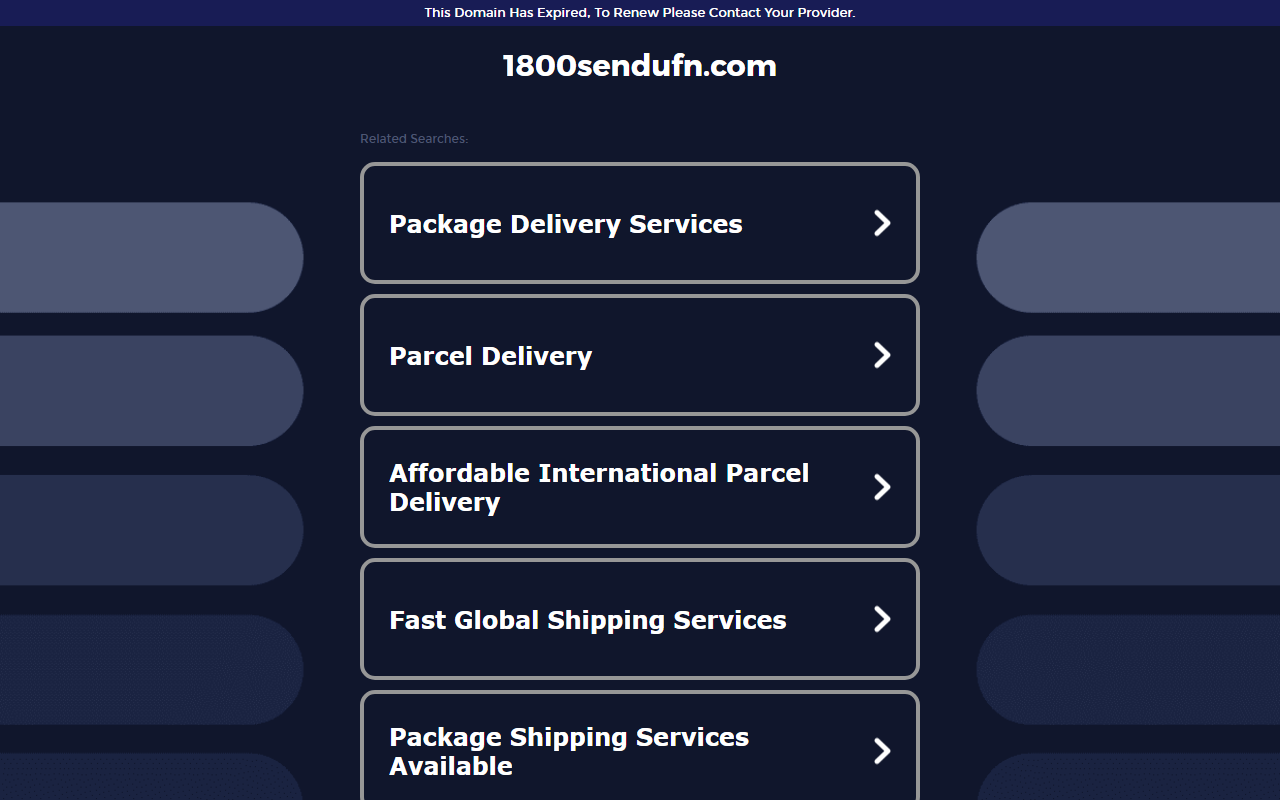 1800sendufn.com screenshot