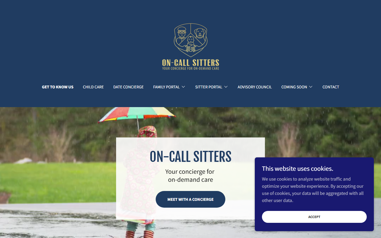 1800sitters.com screenshot