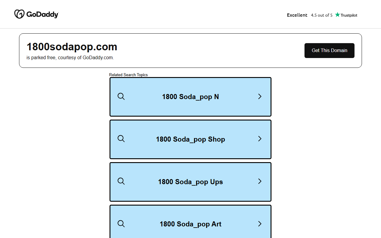 1800sodapop.com screenshot