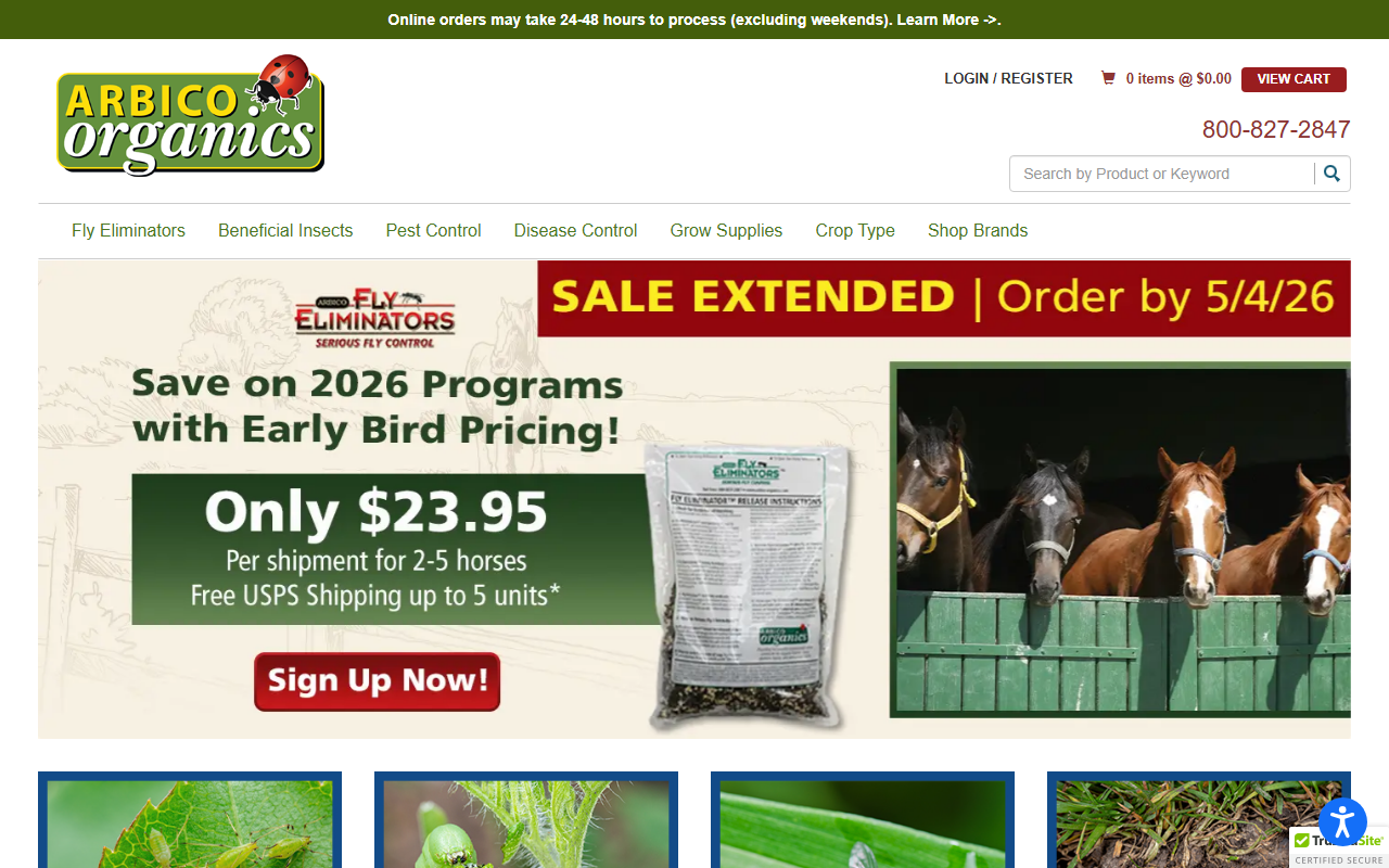 1800sosbugs.com screenshot
