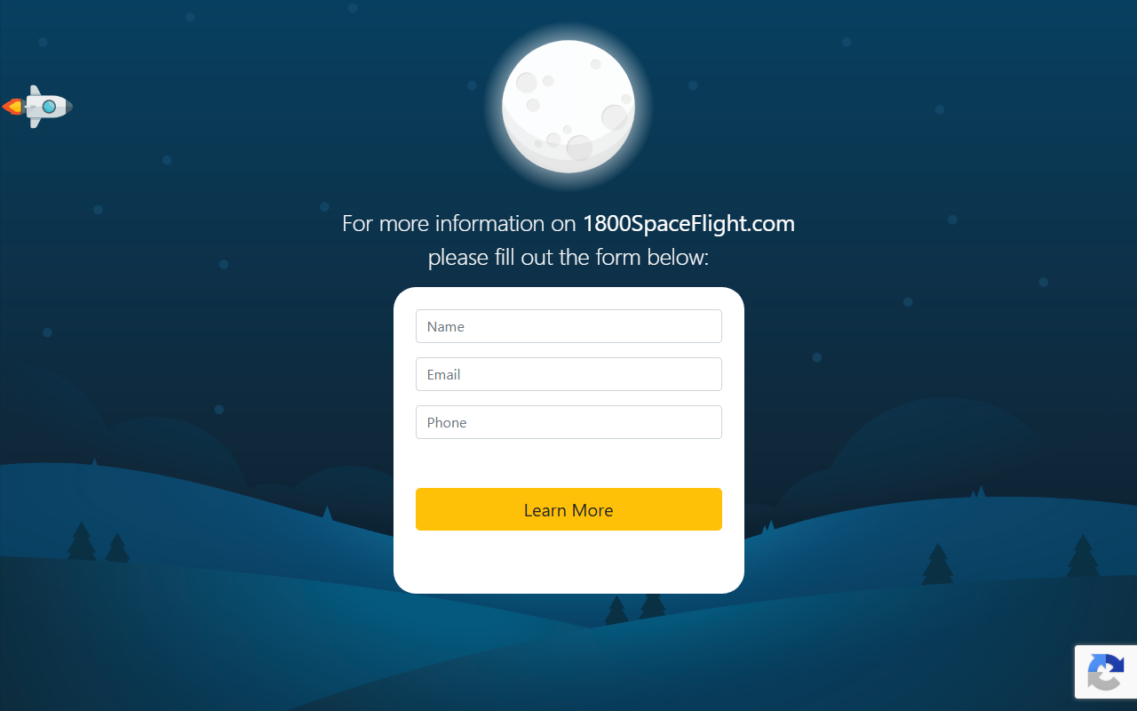 1800spaceflight.com screenshot
