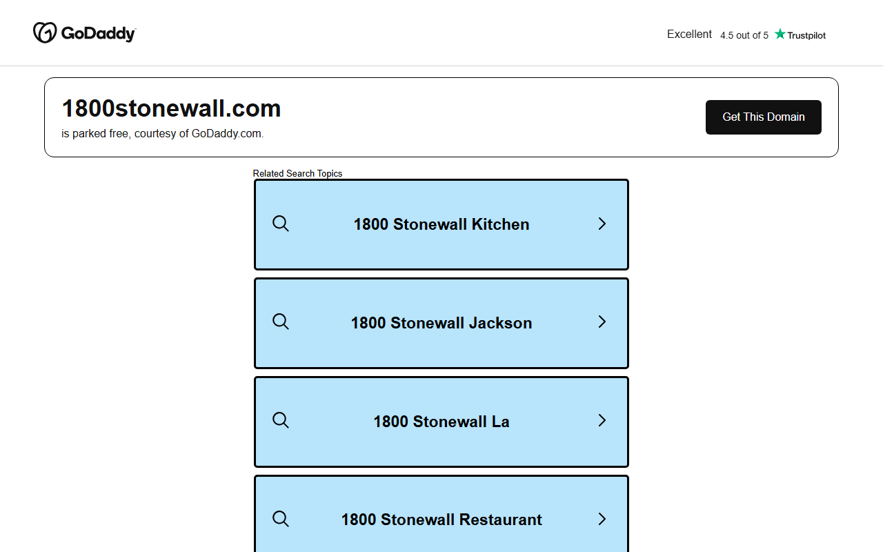 1800stonewall.com screenshot