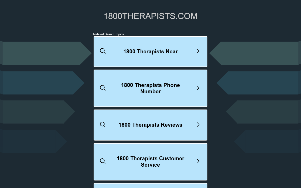 1800therapists.com screenshot