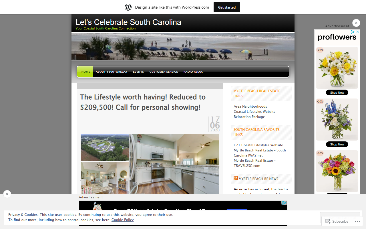 1800torelax.com screenshot