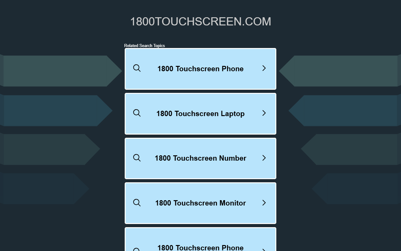 1800touchscreen.com screenshot