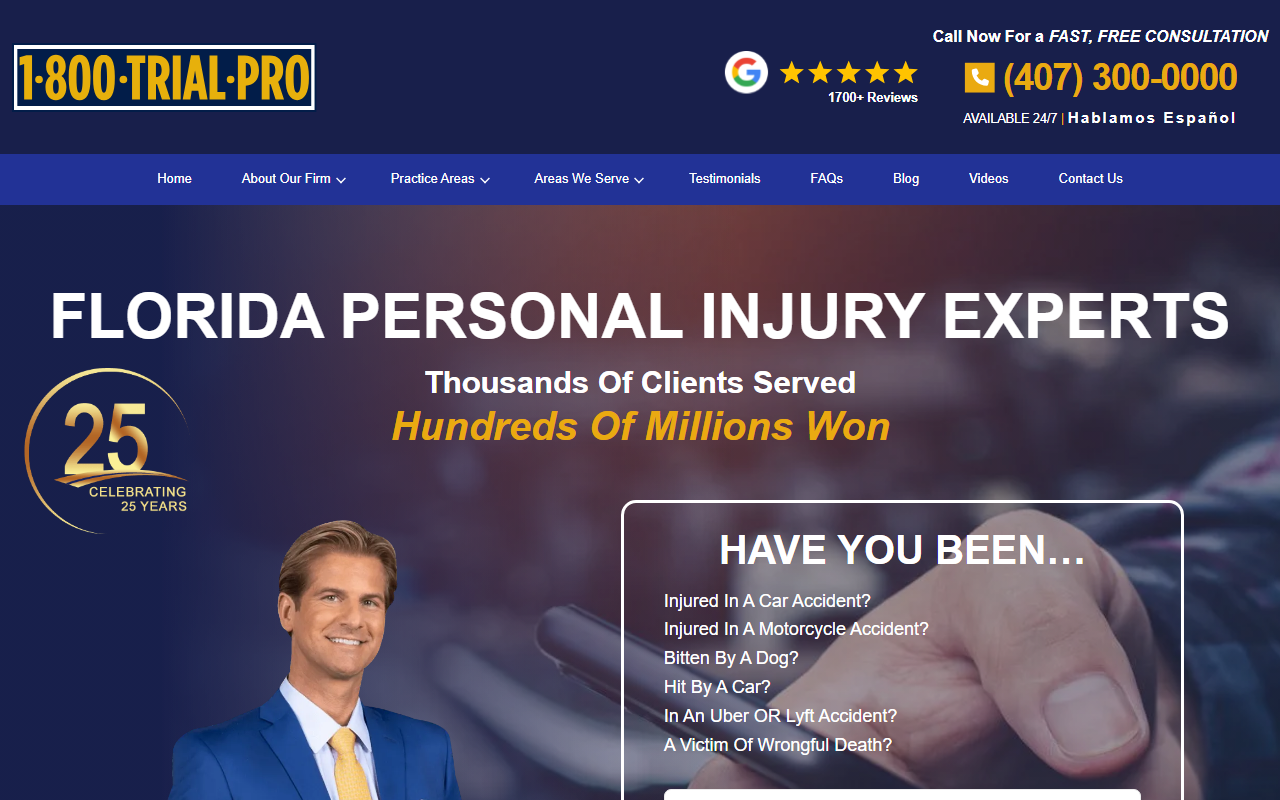 1800trialpro.com screenshot