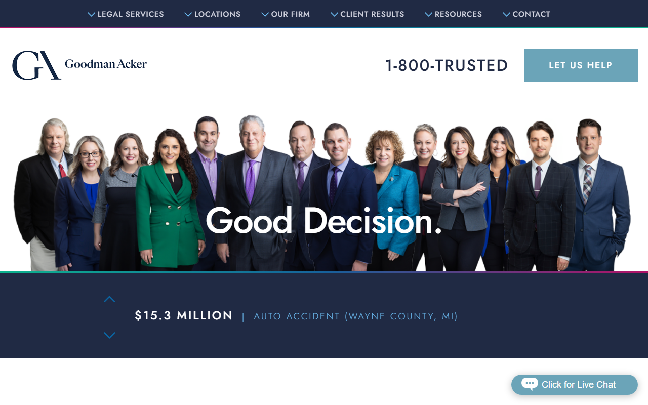 1800trusted.com screenshot