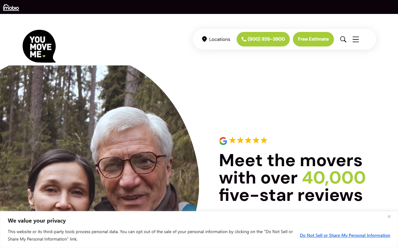 1800umoveme.com screenshot