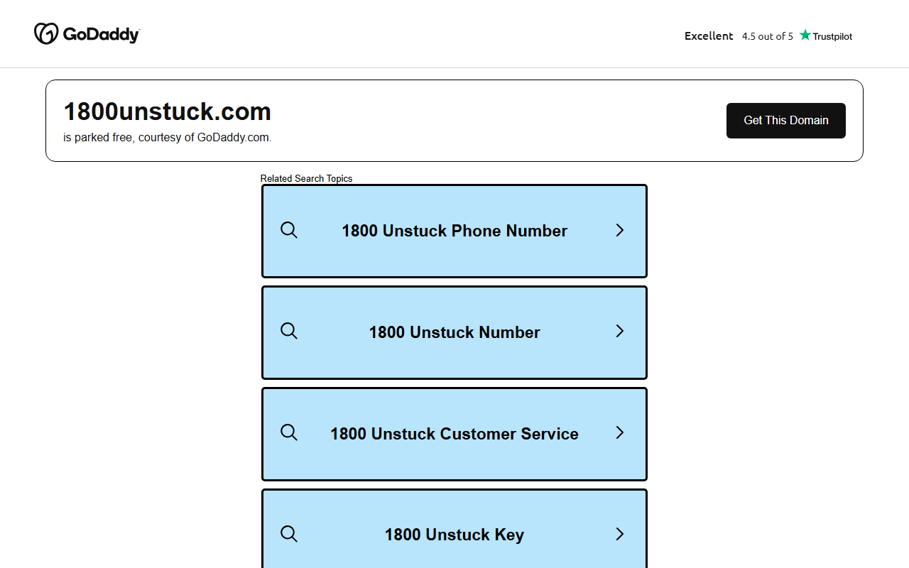 1800unstuck.com screenshot