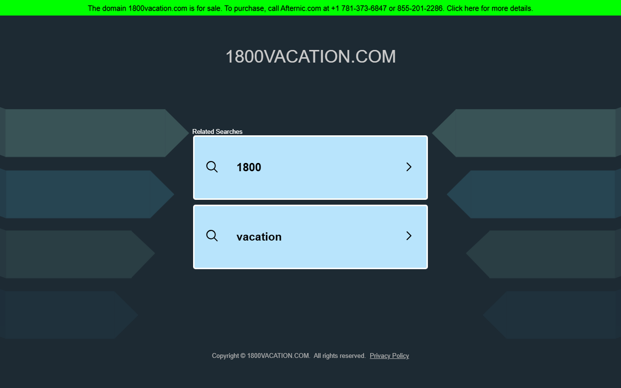 1800vacation.com screenshot