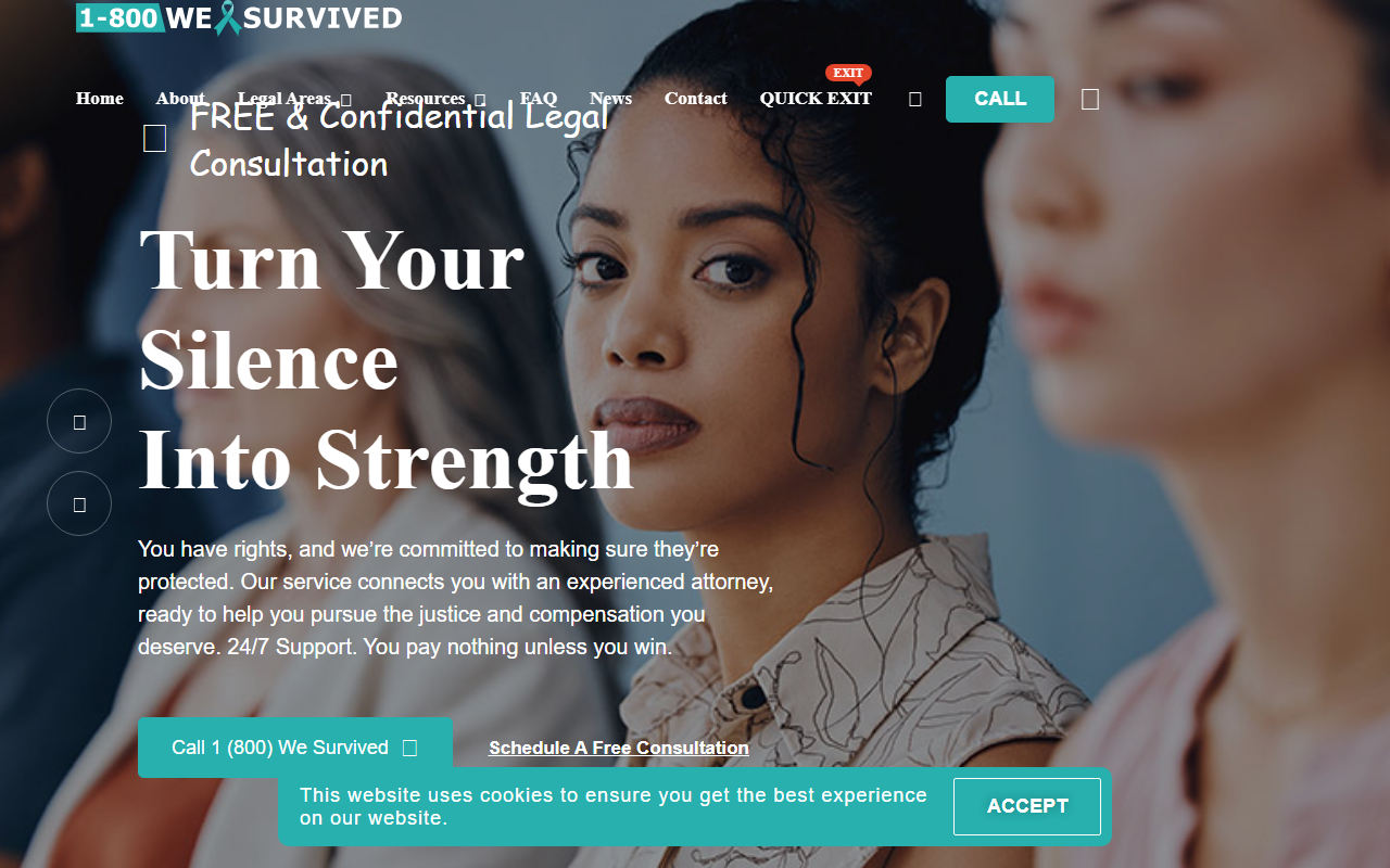 1800wesurvive.com screenshot
