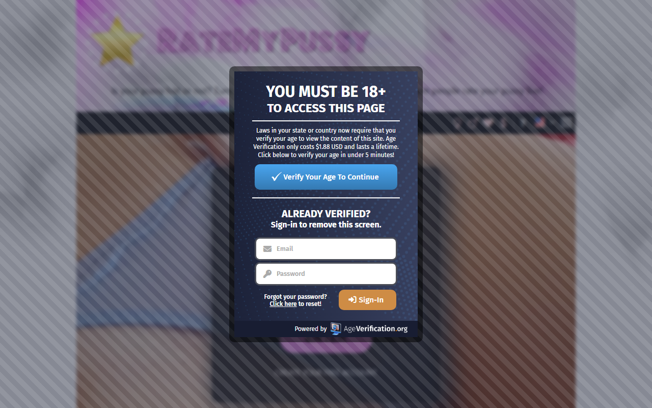 1800wetpussy.com screenshot
