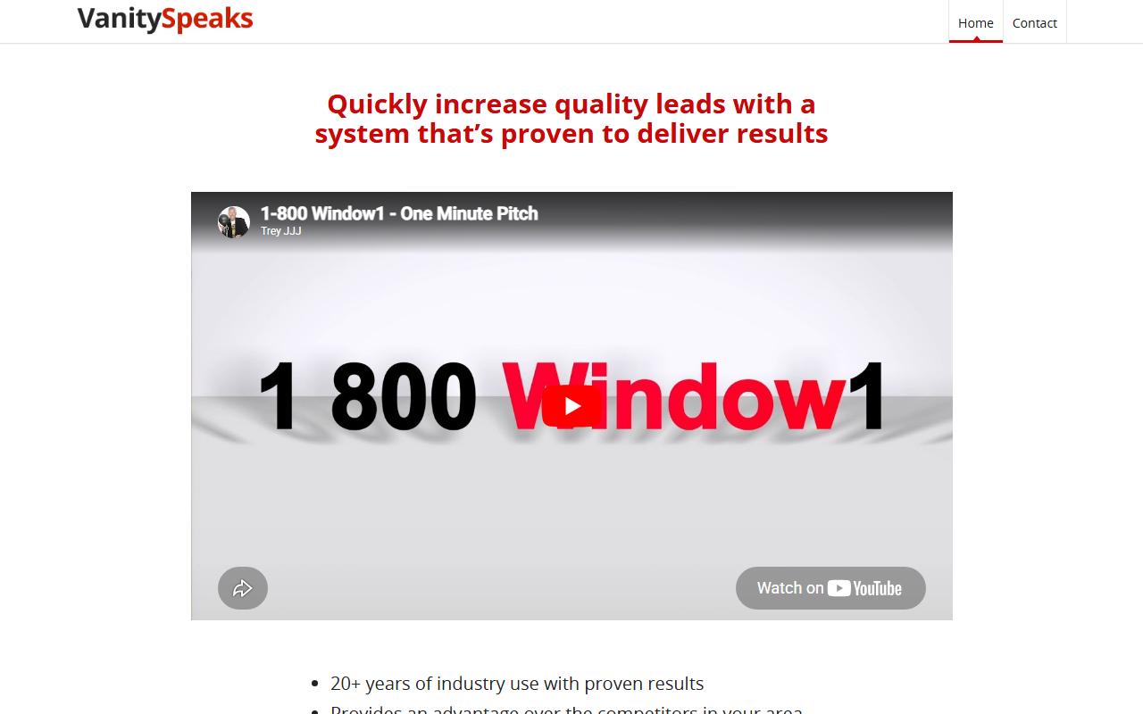 1800window1.com screenshot
