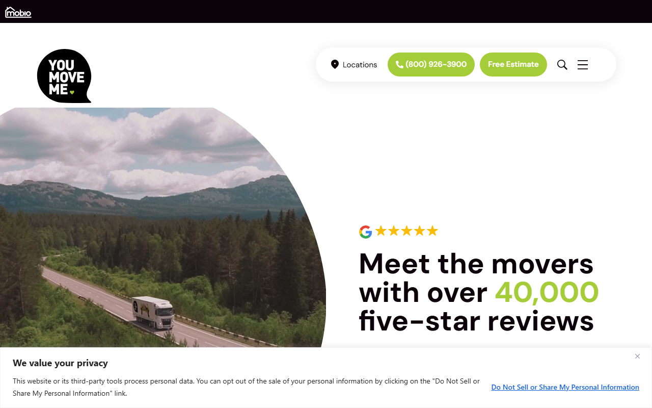 1800youmoveme.com screenshot