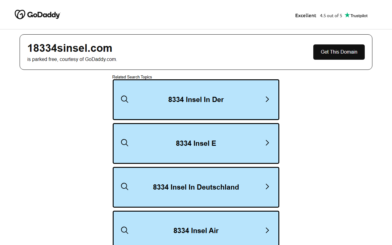 18334sinsel.com screenshot