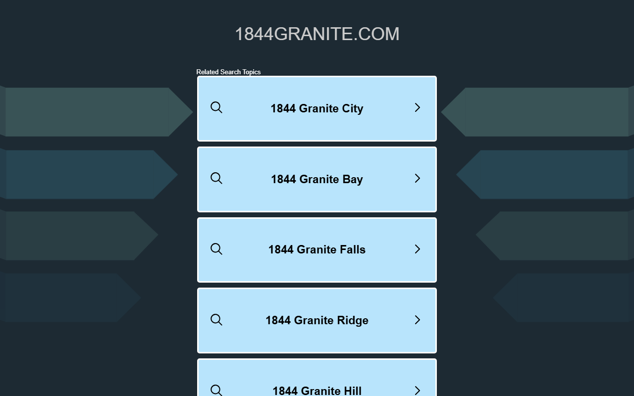 1844granite.com screenshot