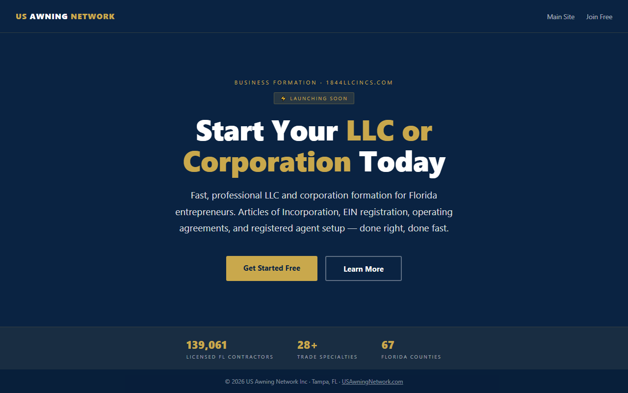1844llcincs.com screenshot