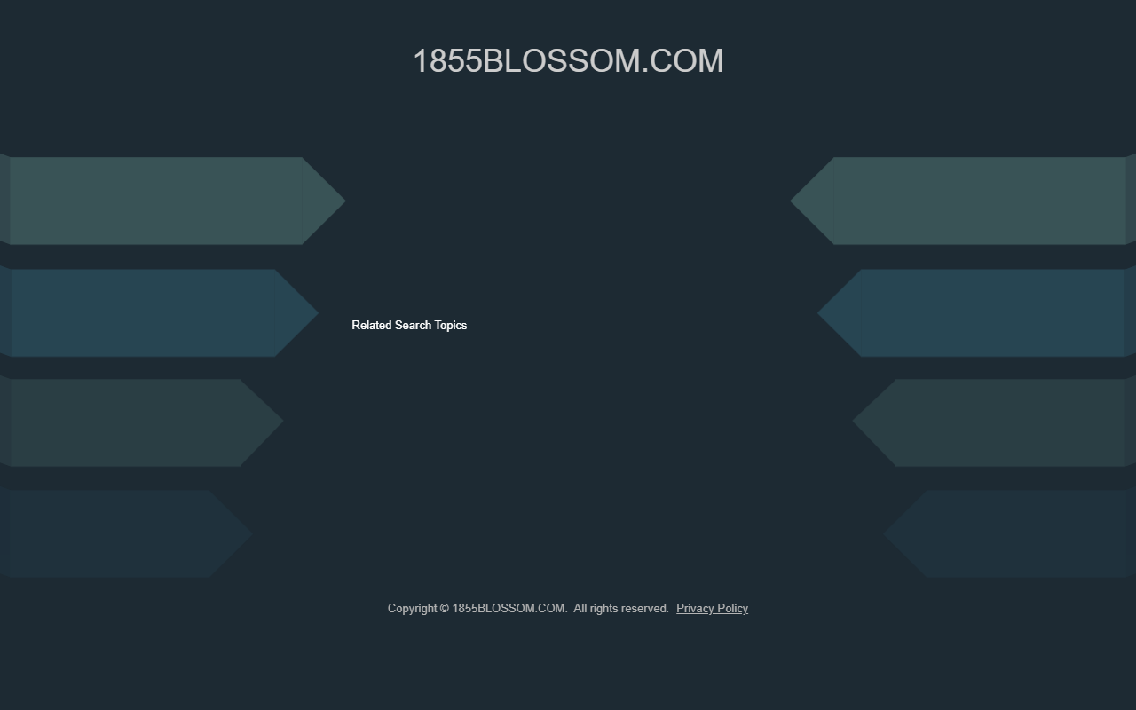 1855blossom.com screenshot
