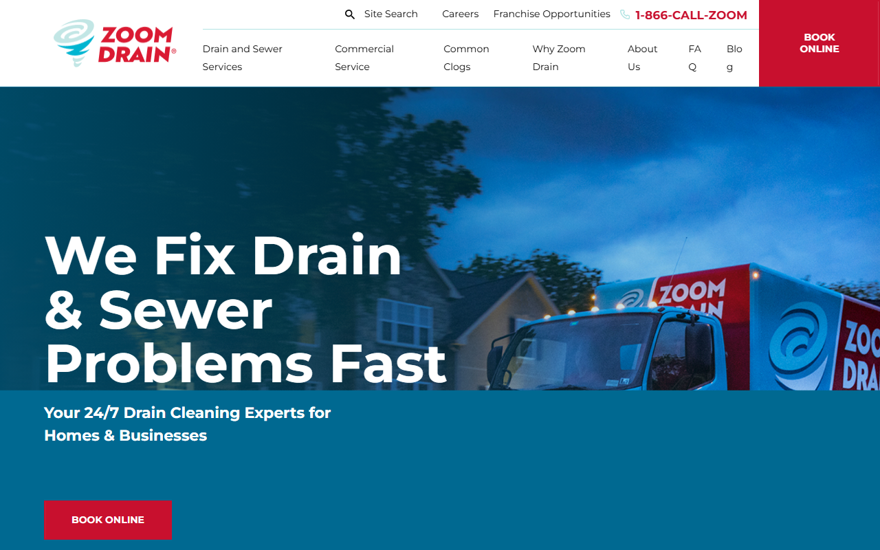1855zoomdrain.com screenshot
