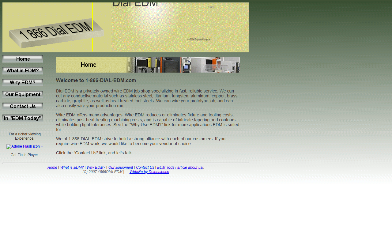 1866dialedm.com screenshot