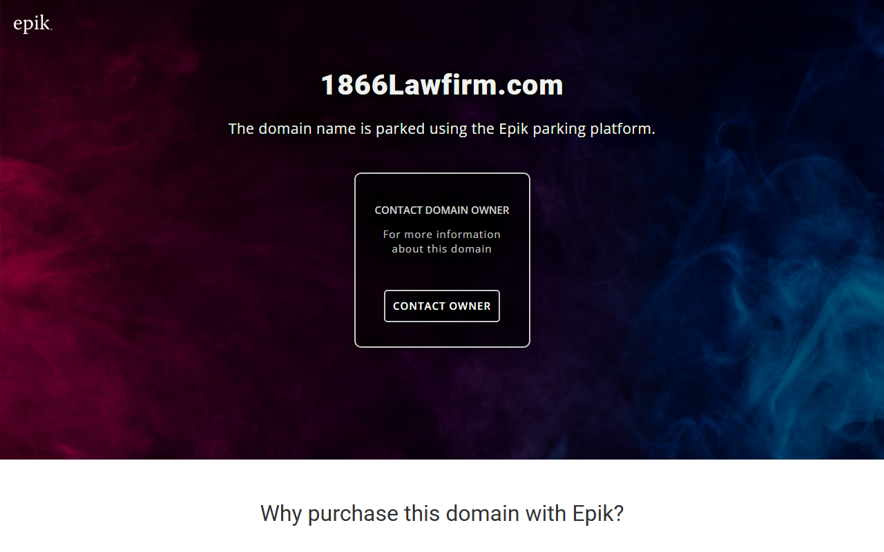 1866lawfirm.com screenshot