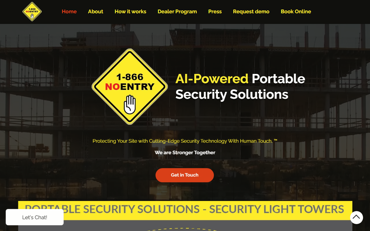 1866noentry.com screenshot