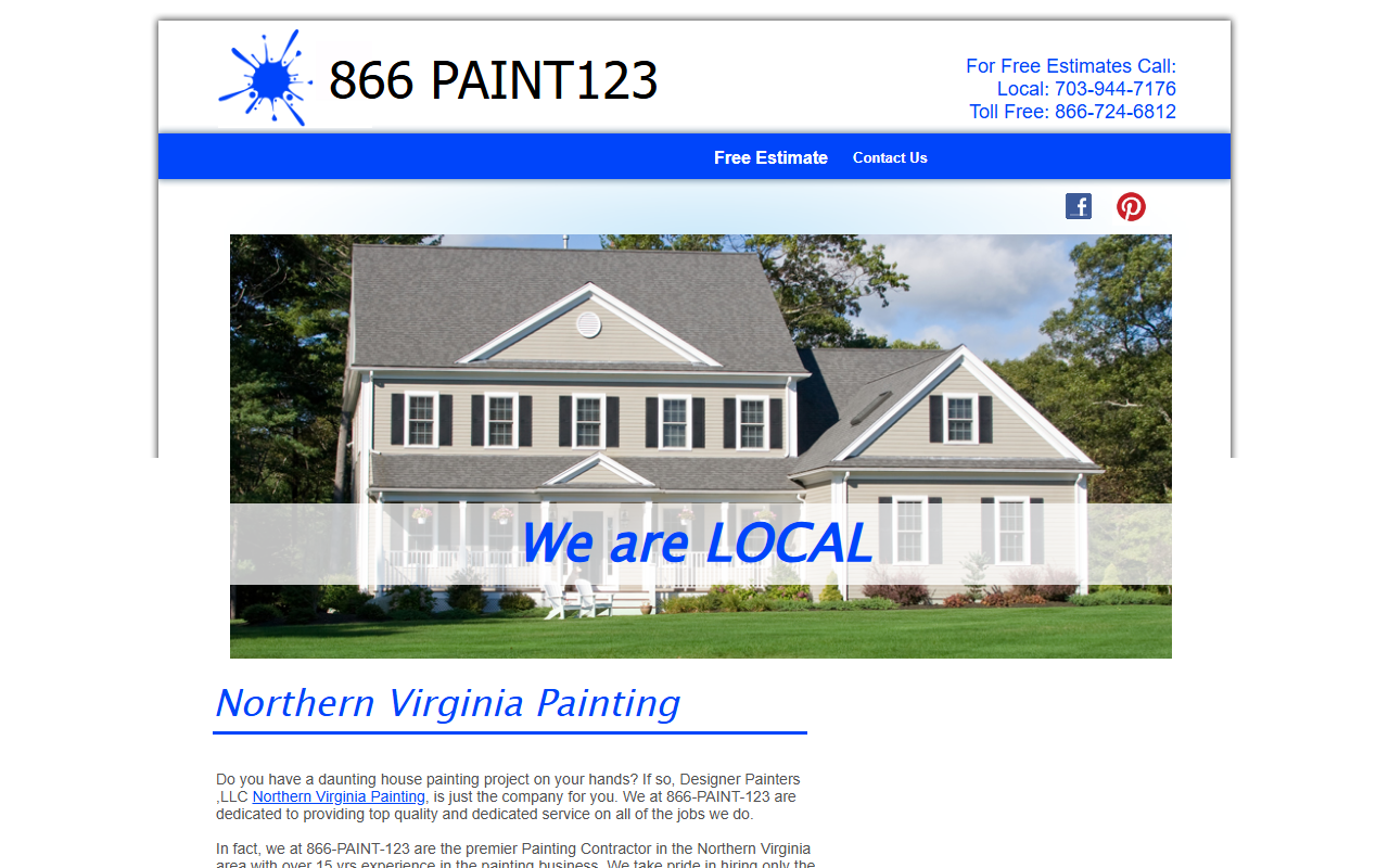 1866paint123.com screenshot