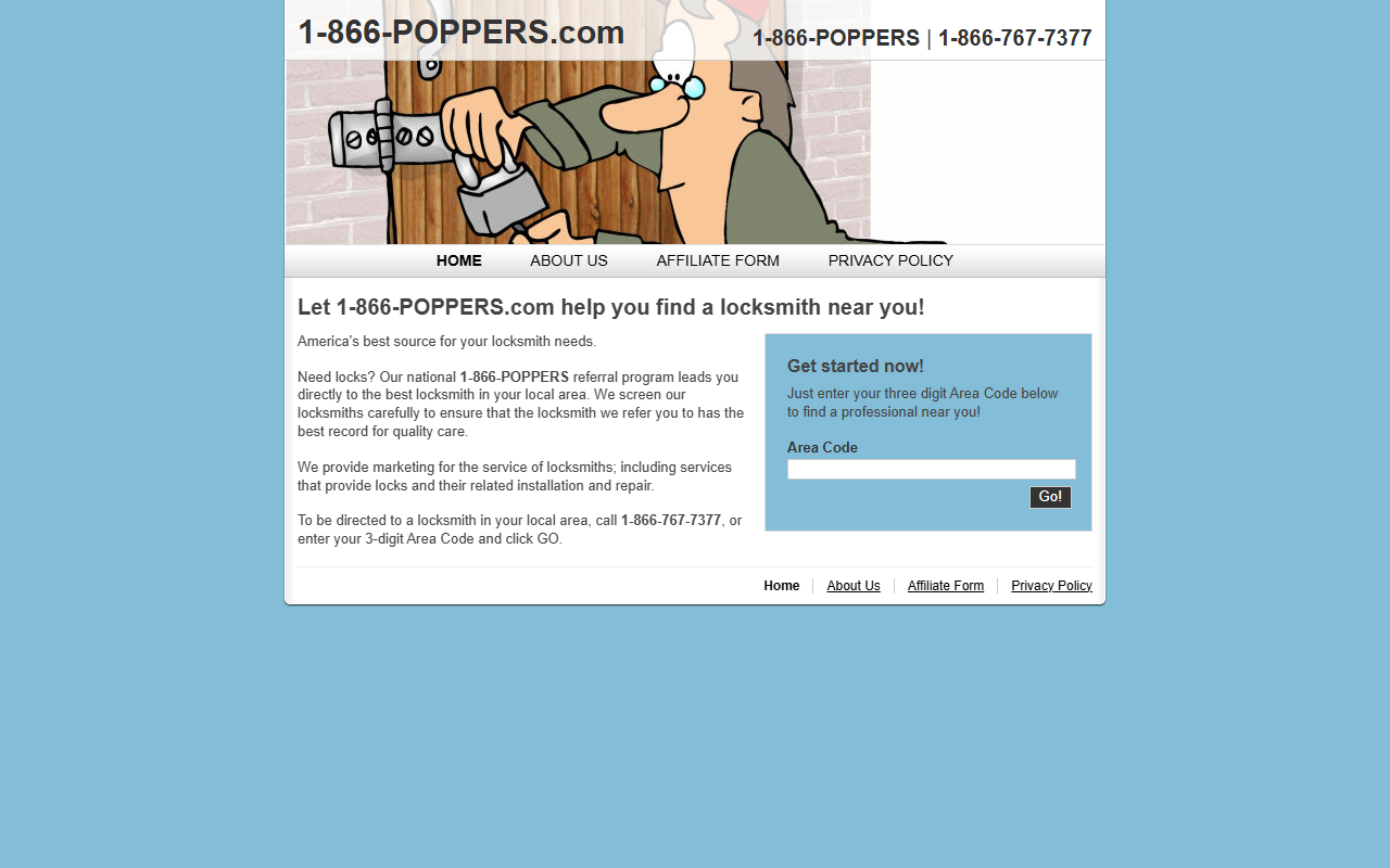 1866poppers.com screenshot
