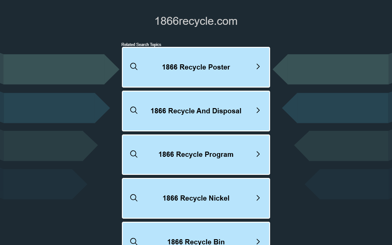1866recycle.com screenshot