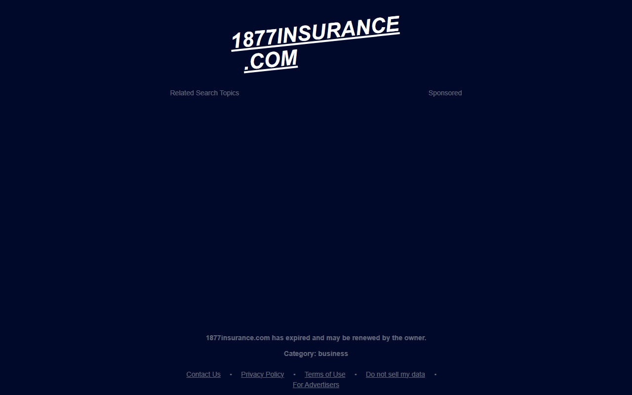 1877insurance.com screenshot