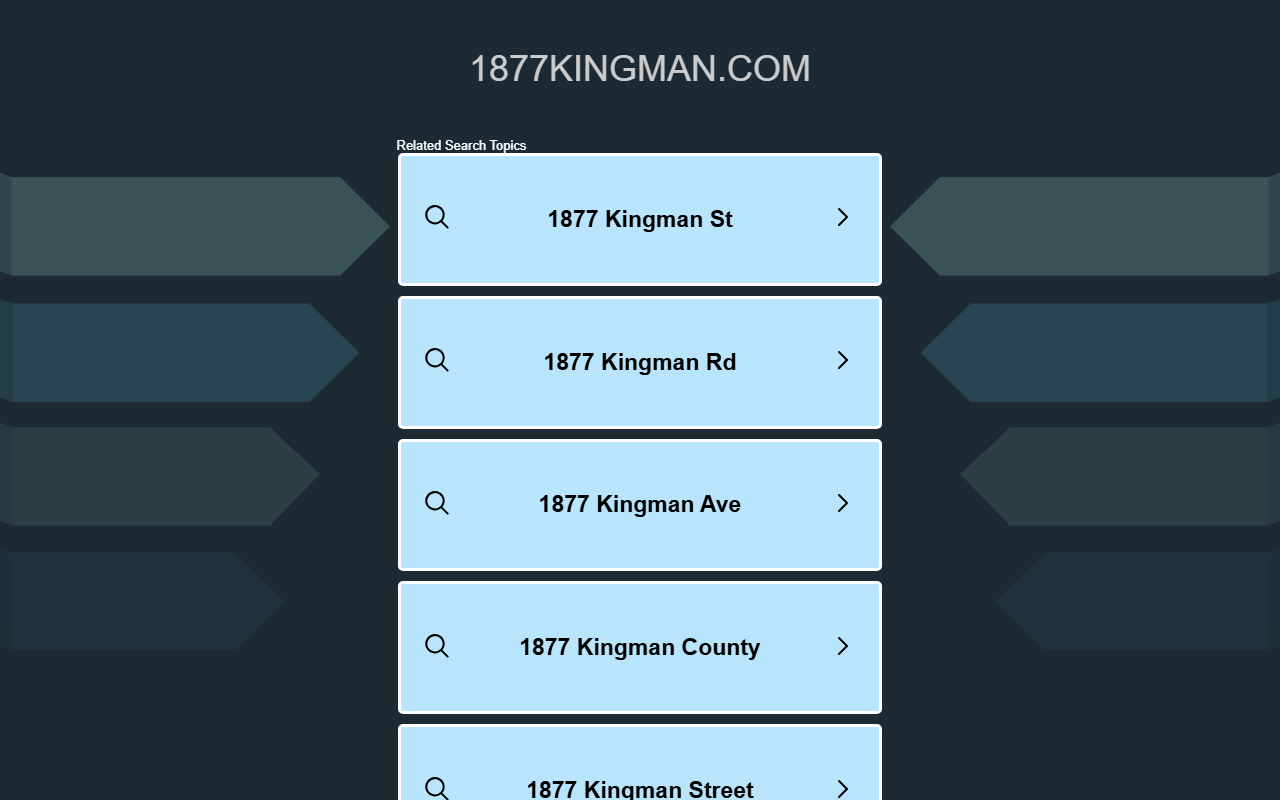 1877kingman.com screenshot