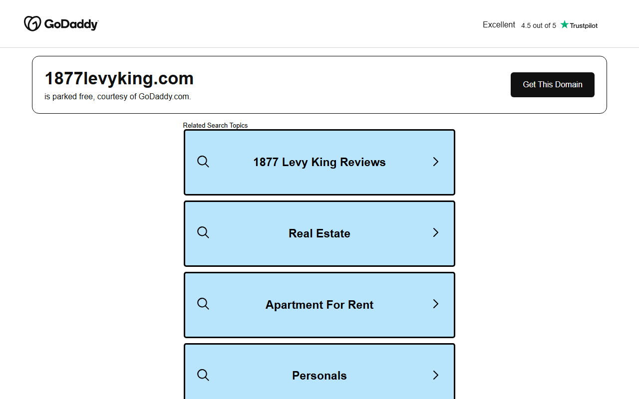 1877levyking.com screenshot