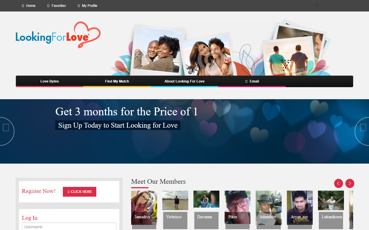 1877look4love.com screenshot
