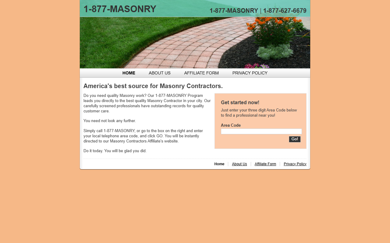 1877masonry.com screenshot