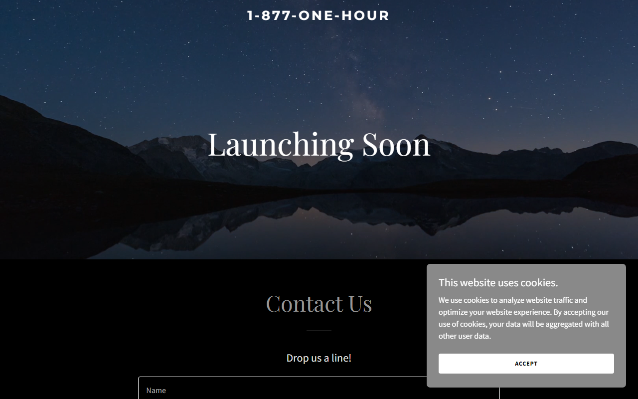 1877onehour.com screenshot