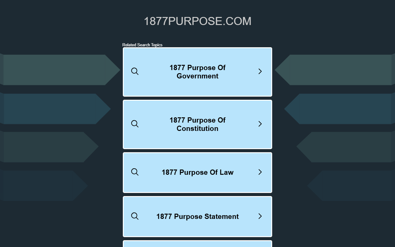 1877purpose.com screenshot