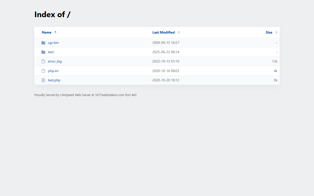 1877webmakers.com screenshot