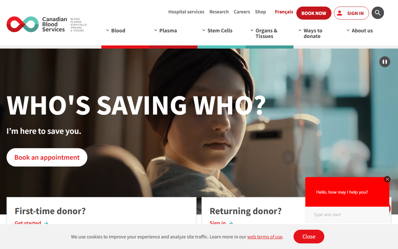 18882donate.com screenshot