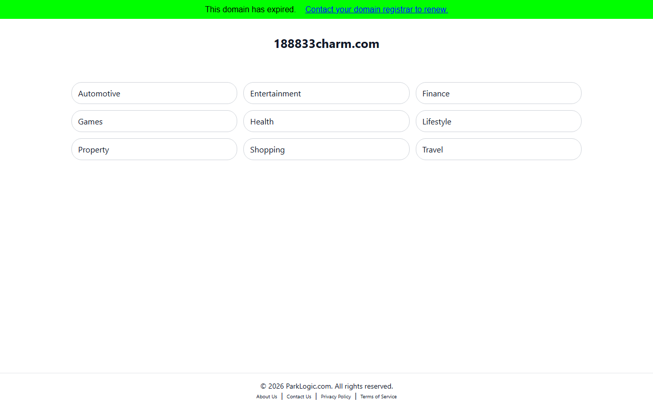 188833charm.com screenshot